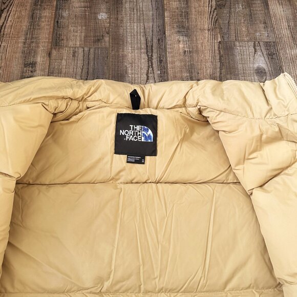 The North Face 3XL Womens 1996 Retro Nuptse 700 Down Puffer Jacket "Khaki Stone" - Picture 12 of 15
